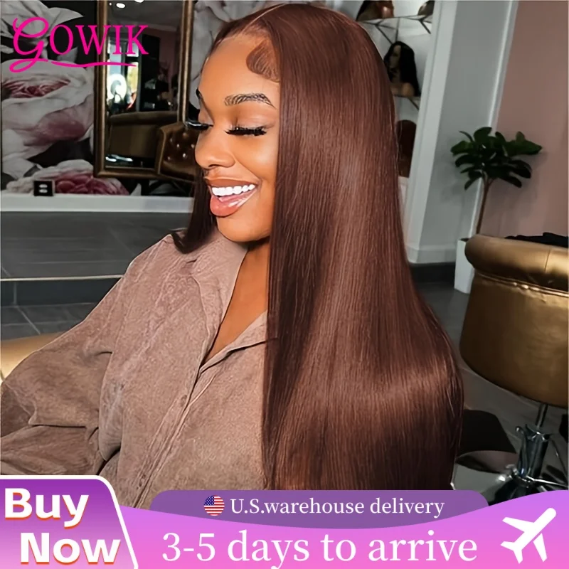 Chocolate Brown Lace Front Wig 13x6 Brazilian Straight Hd Lace Human Hair 220% Density Human Hair Lace Frontal Wigs For Women
Chocolate Brown Lace Front Wig 13x6 Brazilian Straight Hd Lace Human Hair 220% Density Human Hair Lace Frontal Wigs For Women