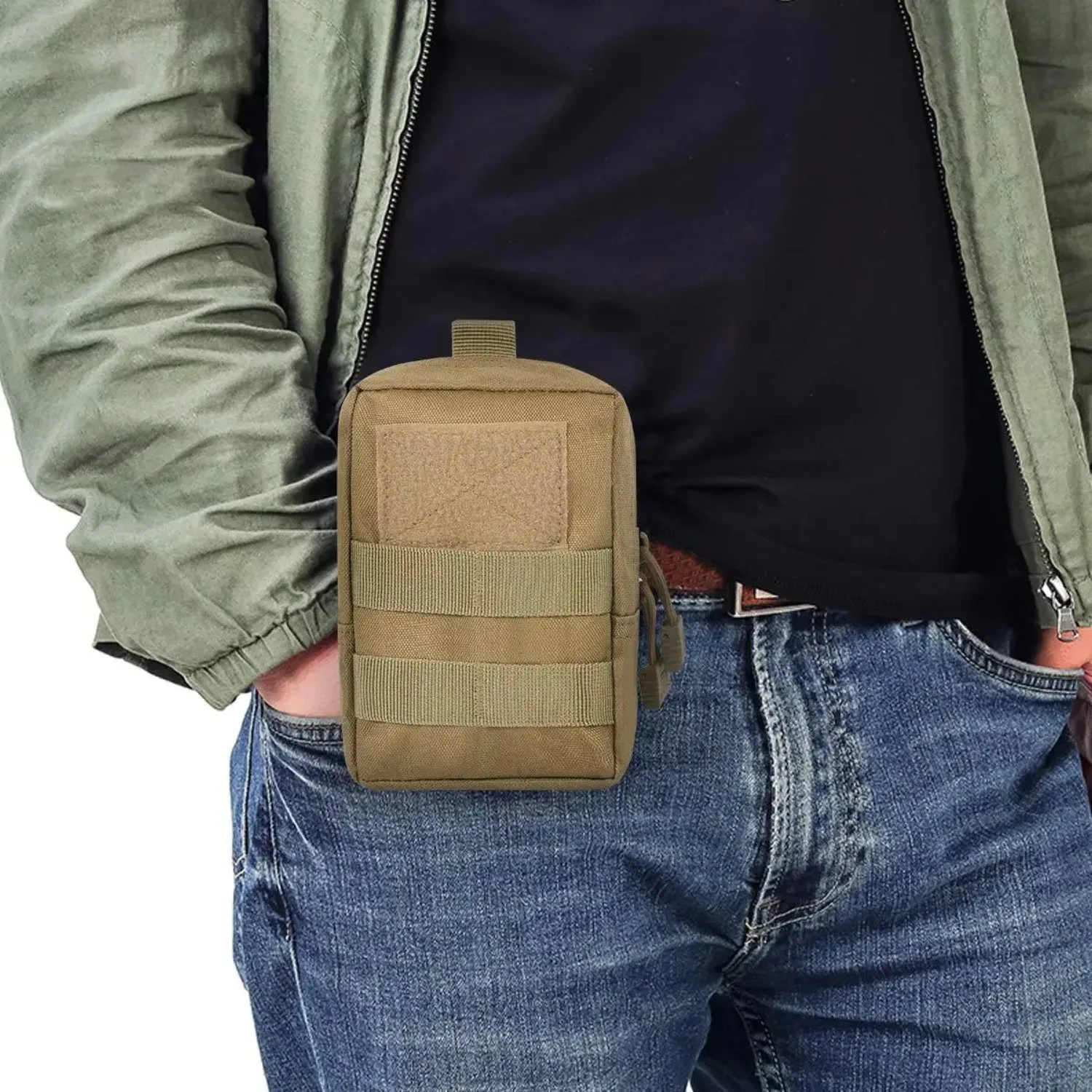 1pc Tactical Pouch, Multi-Purpose Waist Pack for Outdoor Commute Small Gear Storage
1pc Tactical Pouch, Multi-Purpose Waist Pack for Outdoor Commute Small Gear Storage
