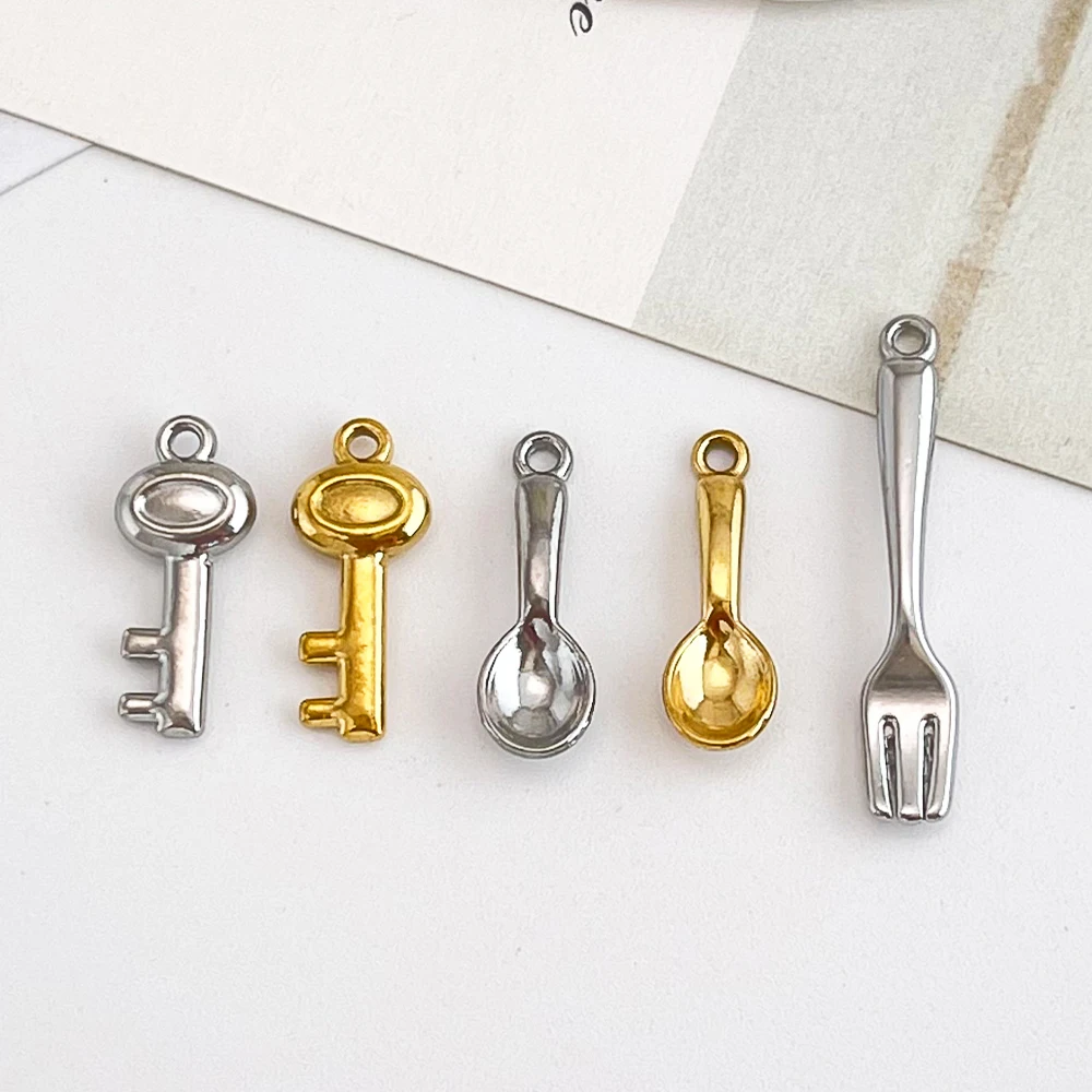 Cordial Design 100Pcs Stainless Steel Charms/DIY Pendant/Key Tableware Shape/Jewelry Findings & Components/Hand Made #195634
Cordial Design 100Pcs Stainless Steel Charms/DIY Pendant/Key Tableware Shape/Jewelry Findings & Components/Hand Made #195634