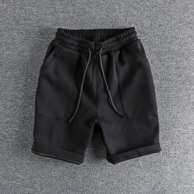 Summer New American Retro 380G Heavyweight Solid Color Shorts Men's Fashion Loose Elastic Drawstring Sport Casual 5-point Pants
Summer New American Retro 380G Heavyweight Solid Color Shorts Men's Fashion Loose Elastic Drawstring Sport Casual 5-point Pants