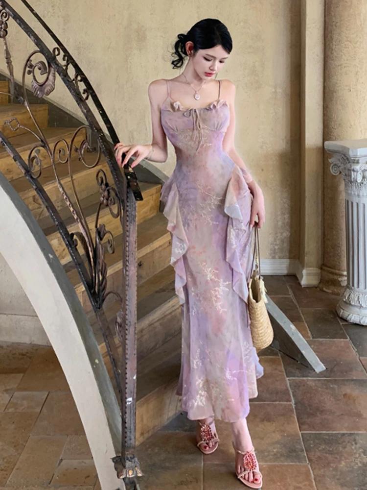 Sexy Floral Embroidery Dyed Print Long Skirt Thin Cardigan Outerwear Set Women's Fashion Spring Summer Autumn V-neck Sleeveless
Sexy Floral Embroidery Dyed Print Long Skirt Thin Cardigan Outerwear Set Women's Fashion Spring Summer Autumn V-neck Sleeveless
