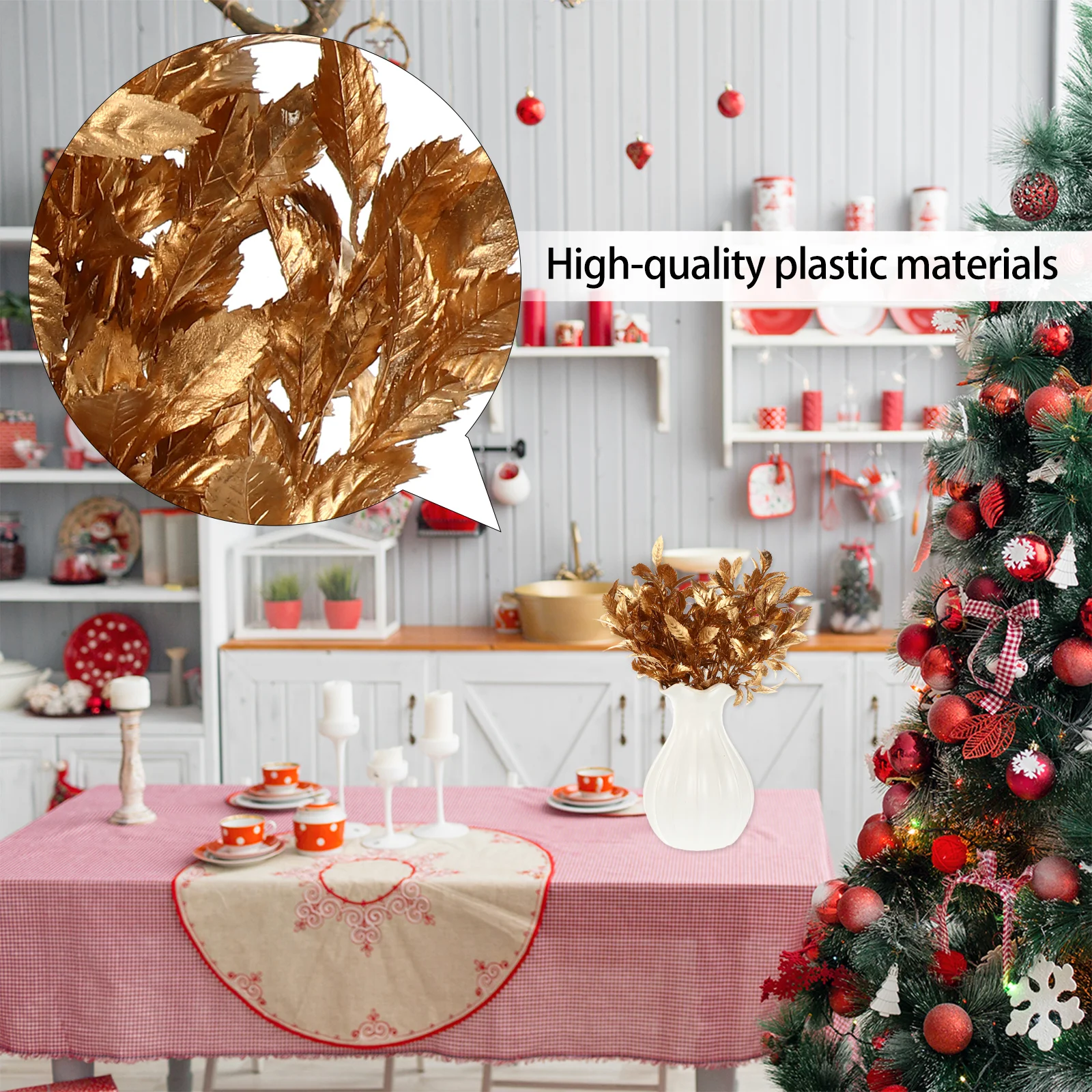 1Set Artificial Golden Christmas Flowers Plastic Wedding Decorations Ornaments Bright Festive Home Decor DIY Craft
1Set Artificial Golden Christmas Flowers Plastic Wedding Decorations Ornaments Bright Festive Home Decor DIY Craft