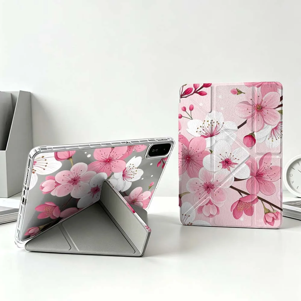 Pink Cherry Blossom Pattern Soft For Xiaomi Mi Pad 8 7 6 5 Pro Redmi Pad SE 2 Poco Pad Fashion Foldable 3Y Tablet Case
Pink Cherry Blossom Pattern Soft For Xiaomi Mi Pad 8 7 6 5 Pro Redmi Pad SE 2 Poco Pad Fashion Foldable 3Y Tablet Case