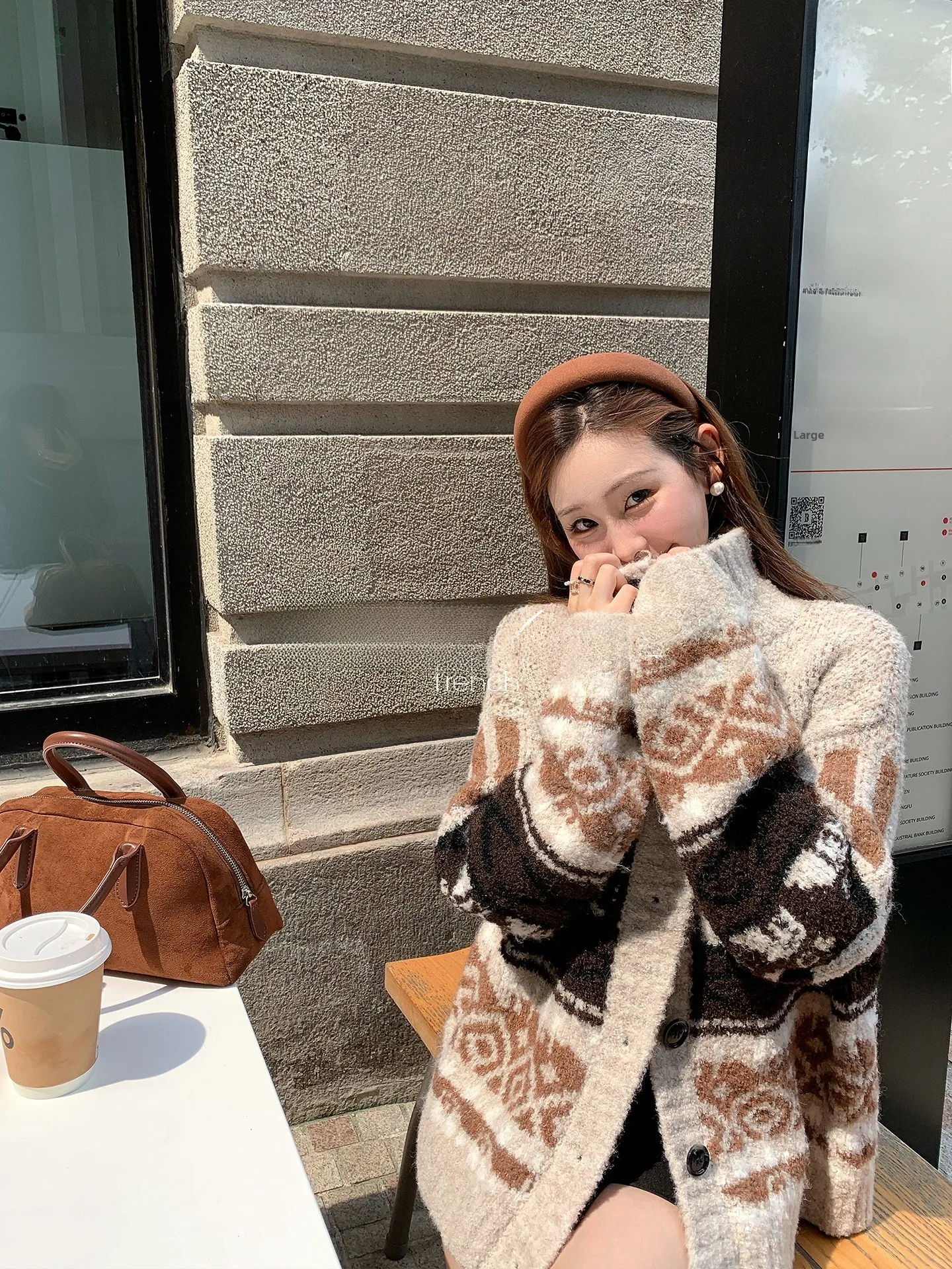 Rouje Kefss Vintage Knitted Long Sleeve Women's Sweater Autumn Winter New Style Casual High Waist Loose Fit Cardigan Jacket
Rouje Kefss Vintage Knitted Long Sleeve Women's Sweater Autumn Winter New Style Casual High Waist Loose Fit Cardigan Jacket