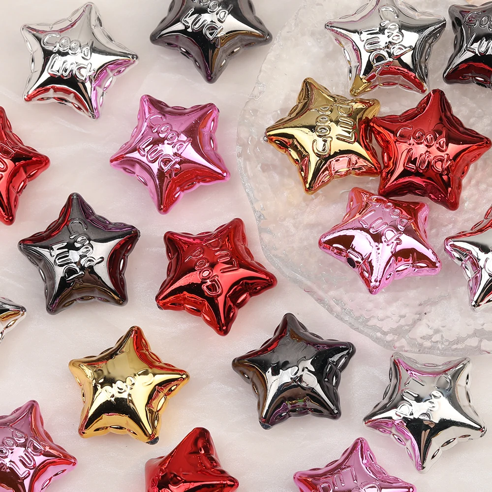 Cordial Design 100Pcs 23*23MM DIY Beads Making/Star Shape/UV CCB Effect/Hand Made/Acrylic Beads/Jewelry Findings & Components
Cordial Design 100Pcs 23*23MM DIY Beads Making/Star Shape/UV CCB Effect/Hand Made/Acrylic Beads/Jewelry Findings & Components