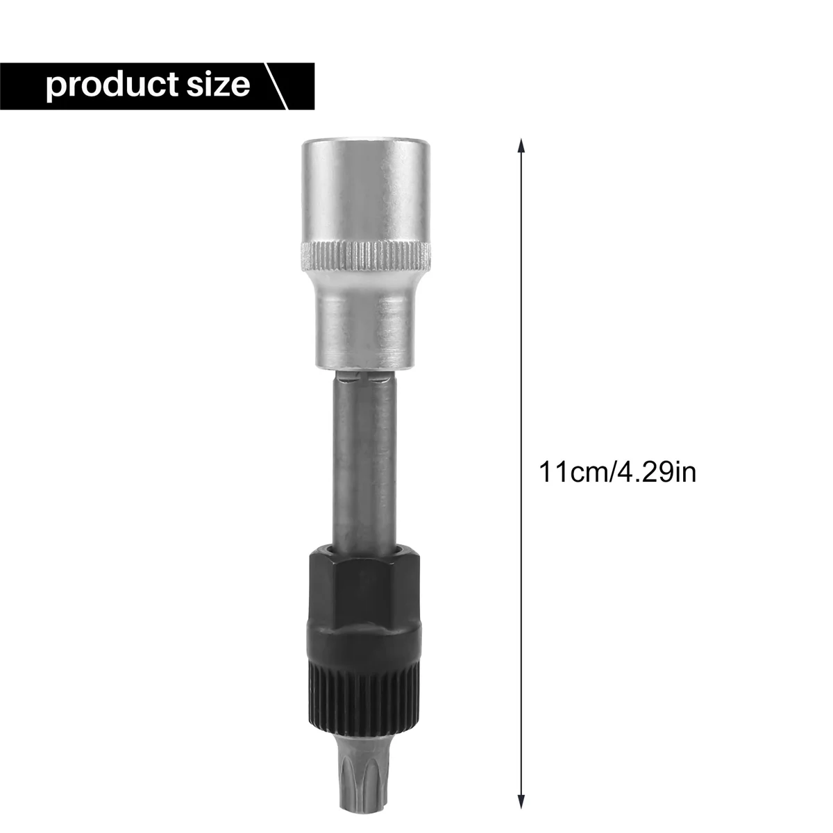 ABNC-T50 Alternator Pulley Socket Bit with 33 Teeth Tool Alternator Pulley Center Bolt Remover Socket
ABNC-T50 Alternator Pulley Socket Bit with 33 Teeth Tool Alternator Pulley Center Bolt Remover Socket