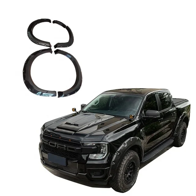 Jayspeed wide body kits carbon fiber fender flares for Ford Ranger T9 wide wheel arch
Jayspeed wide body kits carbon fiber fender flares for Ford Ranger T9 wide wheel arch