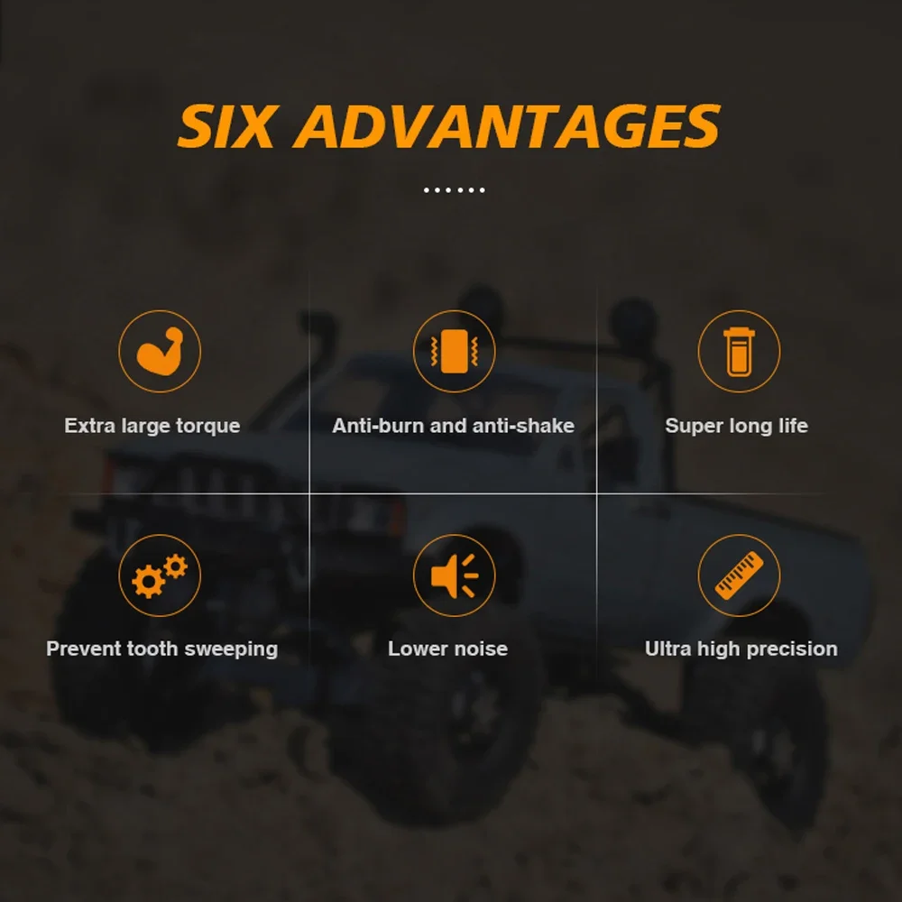 DSPOWER 17G Micro Digital Servo JST1.25 Plug Core Motor for 1:16 1:18 RC Car Truck Plane Boat Robot Toy Accessories Wltoys Axial
DSPOWER 17G Micro Digital Servo JST1.25 Plug Core Motor for 1:16 1:18 RC Car Truck Plane Boat Robot Toy Accessories Wltoys Axial