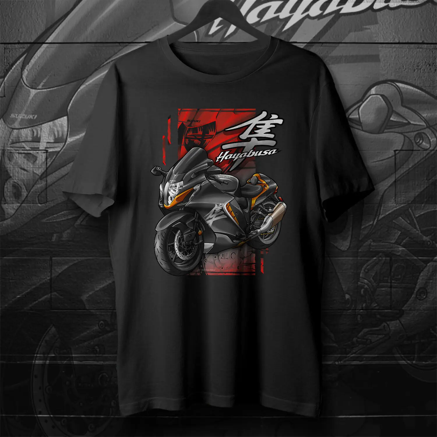 Retro Japanese GSX-1300R Hayabusa 2021-2025 Motorcycle Rider T-Shirt Cotton O-Neck Short Sleeve Summer Casual Mens T-shirt
Retro Japanese GSX-1300R Hayabusa 2021-2025 Motorcycle Rider T-Shirt Cotton O-Neck Short Sleeve Summer Casual Mens T-shirt
