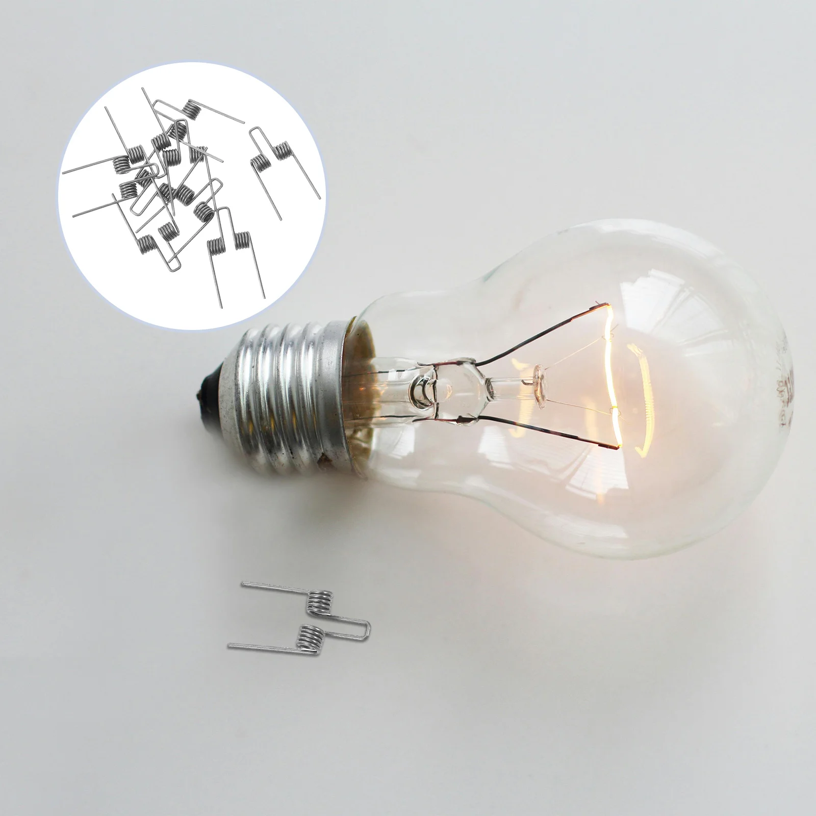 9Pcs Double Torsion Spring Stainless Steel Replacement Springs for Lamp Fan Base Metal Torsional Springs Parts Repair Kit
9Pcs Double Torsion Spring Stainless Steel Replacement Springs for Lamp Fan Base Metal Torsional Springs Parts Repair Kit