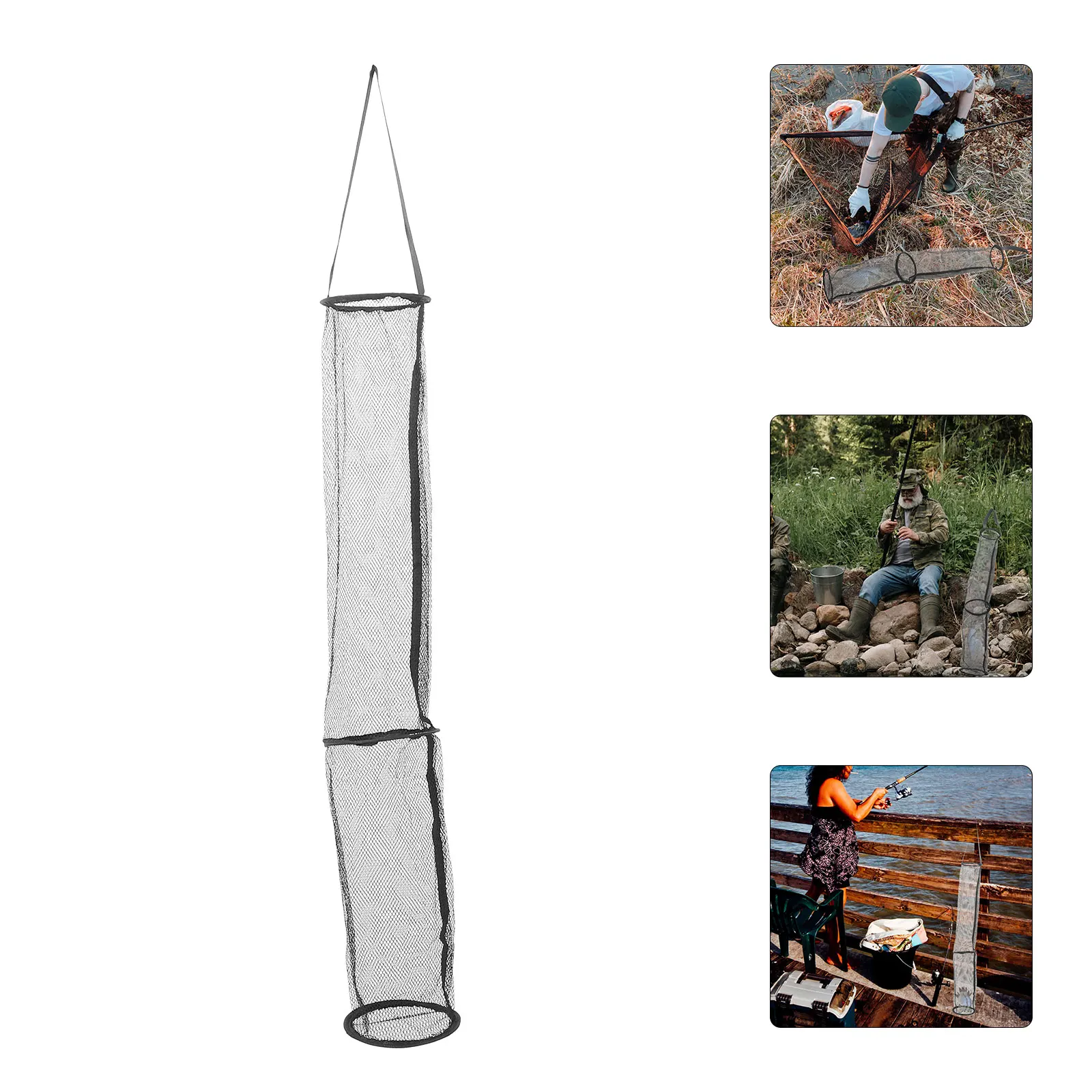 Portable Fishing Net 15x1m Live Bait Bucket Foldable Mesh Fish Guard Basket Reusable Nylon Storage Fishing Supplies
Portable Fishing Net 15x1m Live Bait Bucket Foldable Mesh Fish Guard Basket Reusable Nylon Storage Fishing Supplies