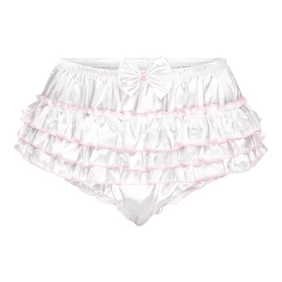 Satini Frilly Sissy Ruffled French Knickers Briefs Lingerie Silky Satin Underwear Panties
Satini Frilly Sissy Ruffled French Knickers Briefs Lingerie Silky Satin Underwear Panties