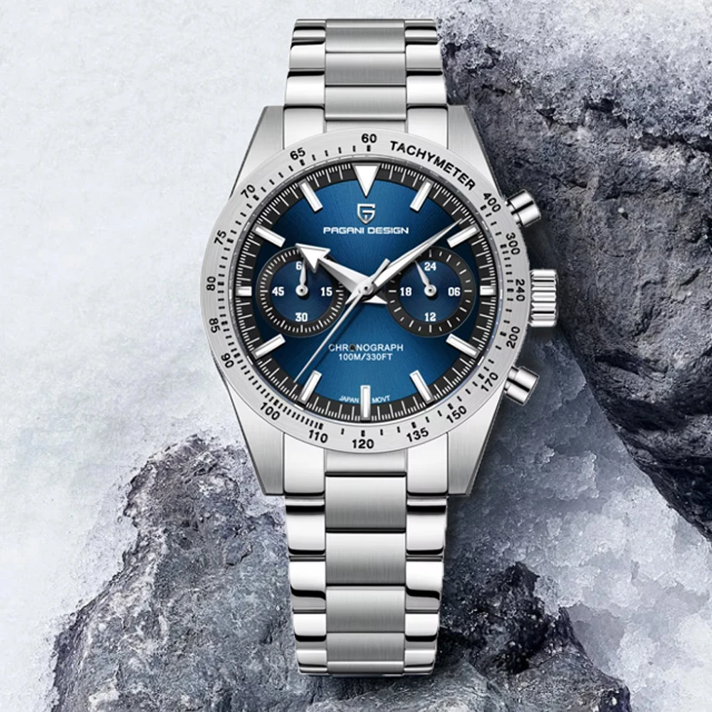 PAGANI DESIGN 2023 Luxury Quartz Men's Watches Men's Gifts Sapphire Glass Stainless Steel Waterproof Bezel Classic Men's Watches
PAGANI DESIGN 2023 Luxury Quartz Men's Watches Men's Gifts Sapphire Glass Stainless Steel Waterproof Bezel Classic Men's Watches