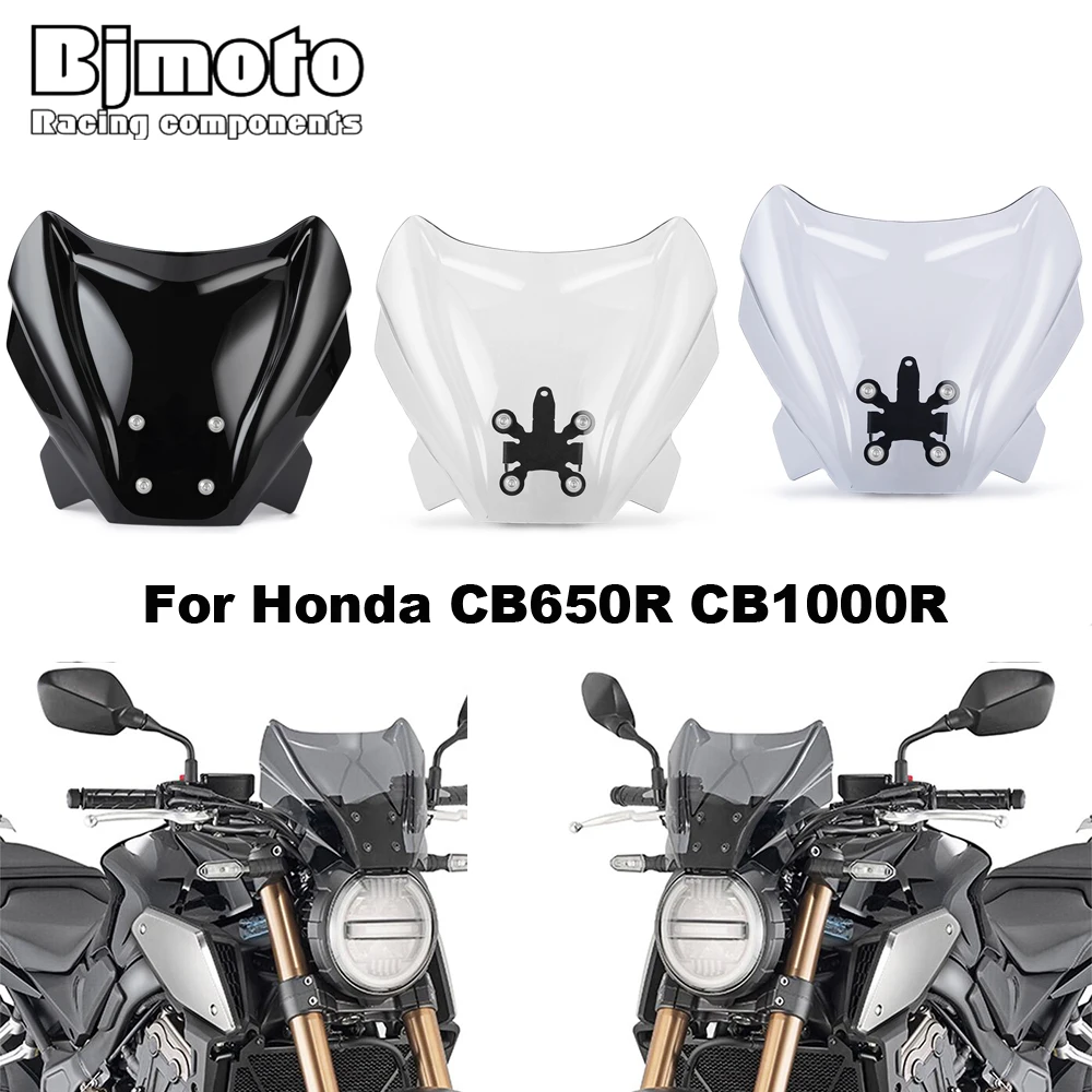 CB 650 / 1000 R Motorcycle Windshield Windscreen Wind Deflector Shield For Honda CB650R 2019-2021 CB1000R 2018-2021
CB 650 / 1000 R Motorcycle Windshield Windscreen Wind Deflector Shield For Honda CB650R 2019-2021 CB1000R 2018-2021