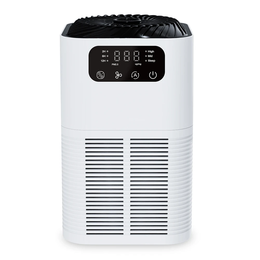 Air Purifier with HEPA Filter and Negative Ion Functionality Featuring Three Modes of Operation and Four Timer Choices
Air Purifier with HEPA Filter and Negative Ion Functionality Featuring Three Modes of Operation and Four Timer Choices