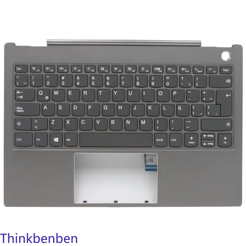 LAS Latin Spanish Mineral Gray Keyboard Upper Case Palmrest Shell Cover For Lenovo ThinkBook 13s IML 5CB0W44306
LAS Latin Spanish Mineral Gray Keyboard Upper Case Palmrest Shell Cover For Lenovo ThinkBook 13s IML 5CB0W44306