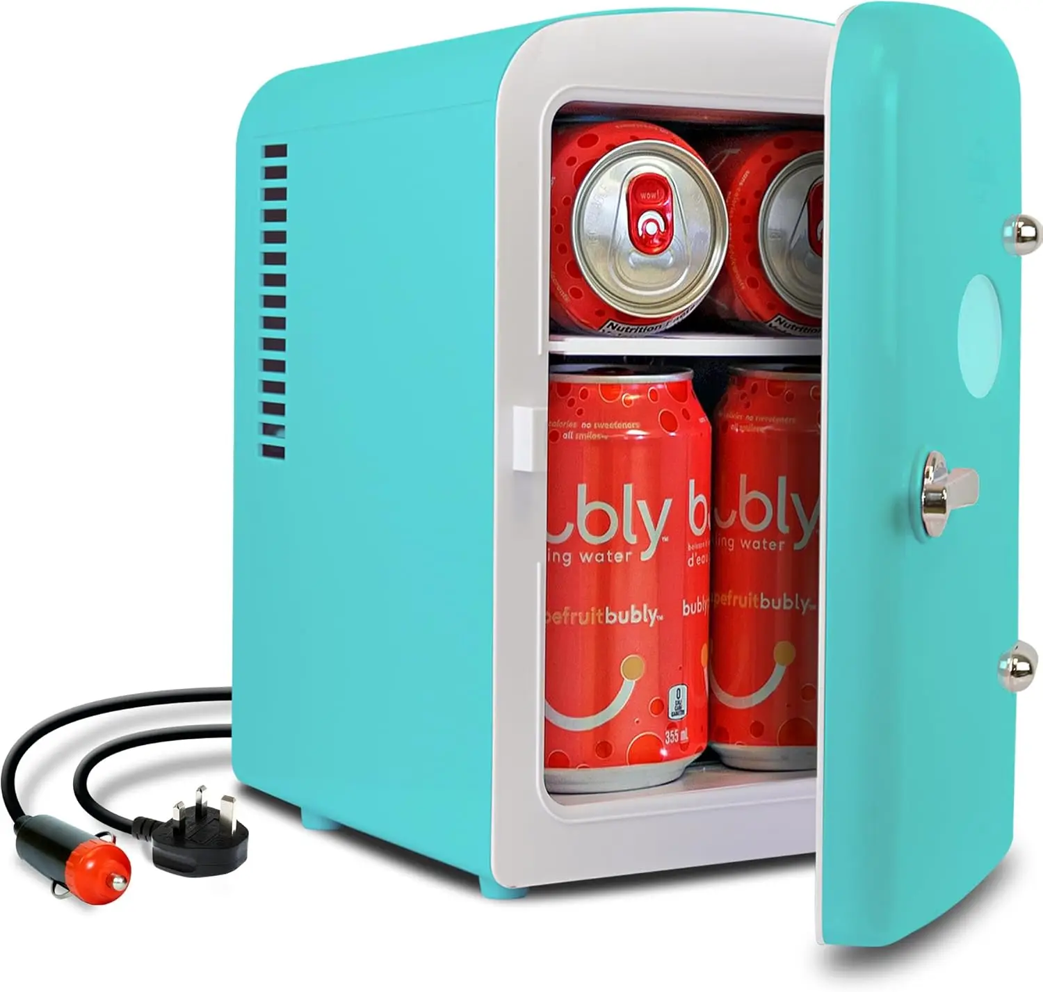 Green Retro Mini Fridge 4L Portable Refrigerator & Bottle Warmer, 6-Can Capacity, Tabletop Beverage Cooler for Bedroom Office Dorm Skincare, Travel Car Outdoor Patio, Also Functions as Kimchi Fridge
Green Retro Mini Fridge 4L Portable Refrigerator & Bottle Warmer, 6-Can Capacity, Tabletop Beverage Cooler for Bedroom Office Dorm Skincare, Travel Car Outdoor Patio, Also Functions as Kimchi Fridge