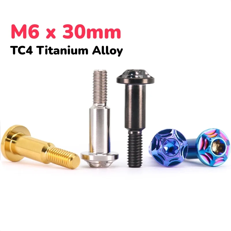 M6 x 30mm TC4 Titanium Alloy Motorcycle Disc Brake Handle Decorative Torx Screws Brake line Upper Pump Screw
M6 x 30mm TC4 Titanium Alloy Motorcycle Disc Brake Handle Decorative Torx Screws Brake line Upper Pump Screw