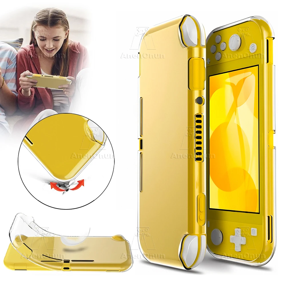 Switch Lite Transparent TPU Protective Case Anti-Fall Anti-Scratch Anti-Slip Semi-Wrap Cover Skin Ultra-Clear Crystal Soft Shell
Switch Lite Transparent TPU Protective Case Anti-Fall Anti-Scratch Anti-Slip Semi-Wrap Cover Skin Ultra-Clear Crystal Soft Shell