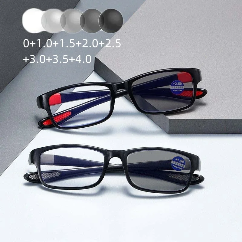 Ultra Light Blue Light Blocking Reading Eyeglasses Color Changing Far Sight Goggle Sport Blue Light Blocking Photochromic Goggle
Ultra Light Blue Light Blocking Reading Eyeglasses Color Changing Far Sight Goggle Sport Blue Light Blocking Photochromic Goggle