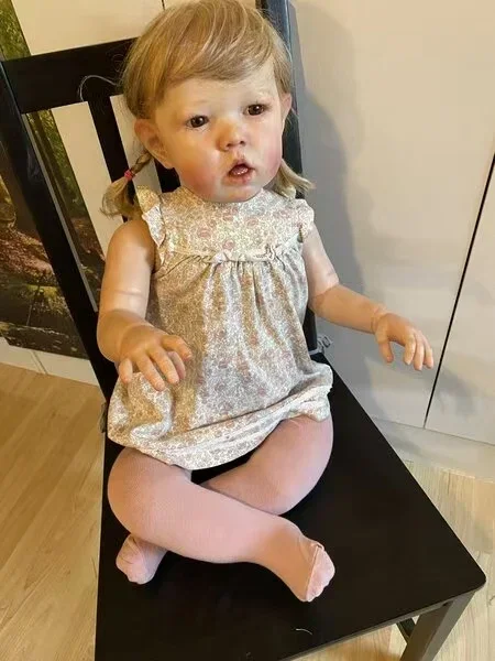 Индивидуальная ограниченная поставка 28-дюймовая кукла Reborn Baby Liam с корнятыми волосами, уже готовая кукла с различным платьем
Индивидуальная ограниченная поставка 28-дюймовая кукла Reborn Baby Liam с корнятыми волосами, уже готовая кукла с различным платьем