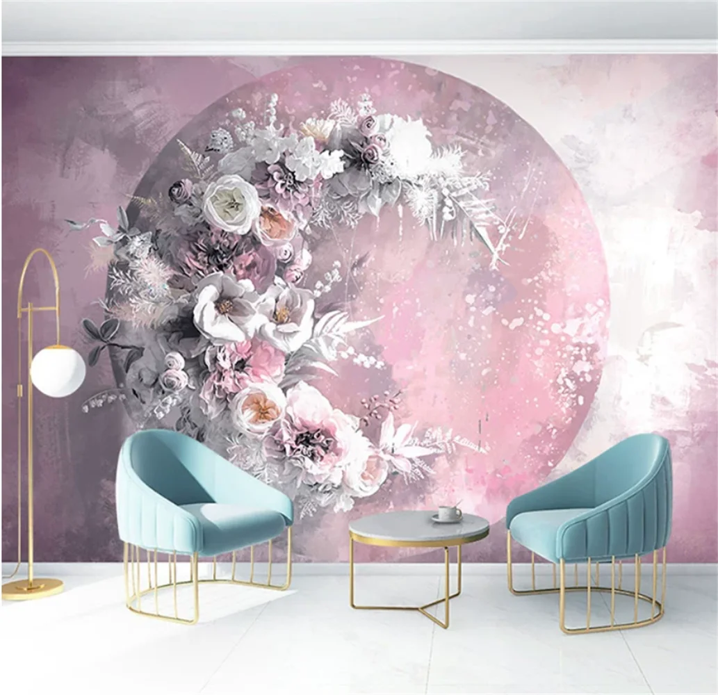 Flower internet celebrity mural sofa TV background wallpaper living room flower shop wall paper bedroom decoration
Flower internet celebrity mural sofa TV background wallpaper living room flower shop wall paper bedroom decoration