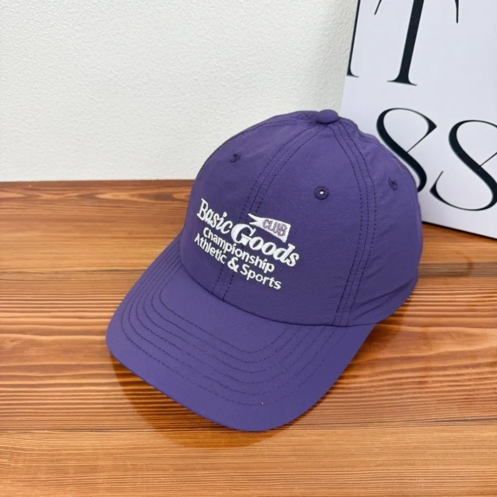 Retro Letter Embroidery Quick-Drying Baseball Cap Korean Style Solid Color Sun Protection Hat Peaked Cap Soft Top Peaked Cap Men
Retro Letter Embroidery Quick-Drying Baseball Cap Korean Style Solid Color Sun Protection Hat Peaked Cap Soft Top Peaked Cap Men