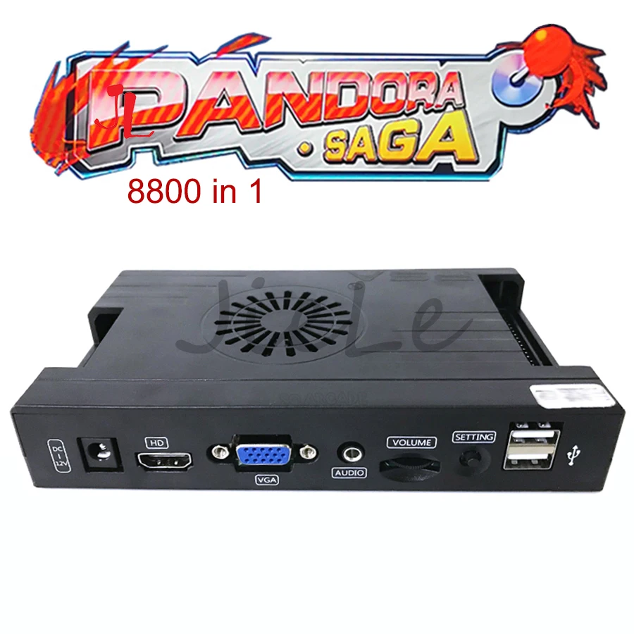 Pandora's Box SAGA Game PCB Board, Home To Jamma Arcade, Retro Cartridge, HD Video, Save Function, 3P, 4P, 40P, 8800 in 1
Pandora's Box SAGA Game PCB Board, Home To Jamma Arcade, Retro Cartridge, HD Video, Save Function, 3P, 4P, 40P, 8800 in 1