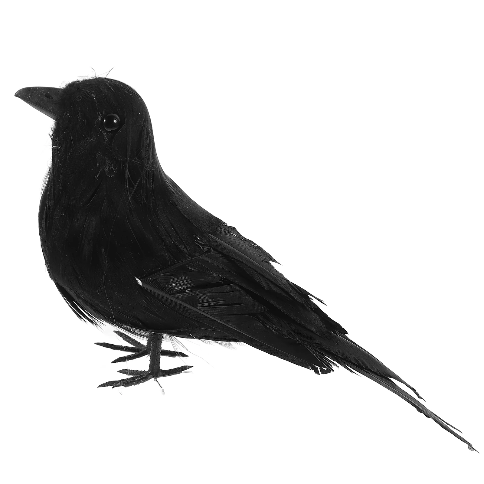 Artificial Crow Bending Wire Mount Scary Bird Decor for Halloween Artificial Crow Garden Statue Fall Display
Artificial Crow Bending Wire Mount Scary Bird Decor for Halloween Artificial Crow Garden Statue Fall Display