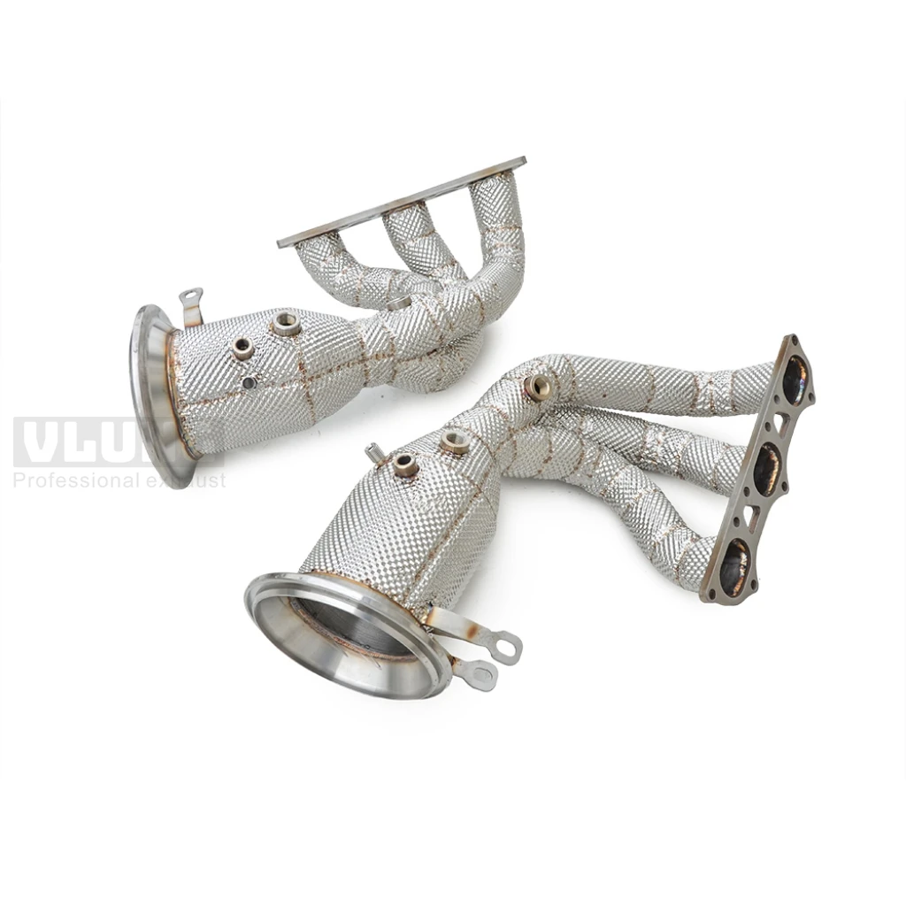 Racing Exhaust Collector Manifold Insulation Protection No Catalyst Stainless Steel Header For Porsche 911 992 GT3 4.0 2021-2026
Racing Exhaust Collector Manifold Insulation Protection No Catalyst Stainless Steel Header For Porsche 911 992 GT3 4.0 2021-2026