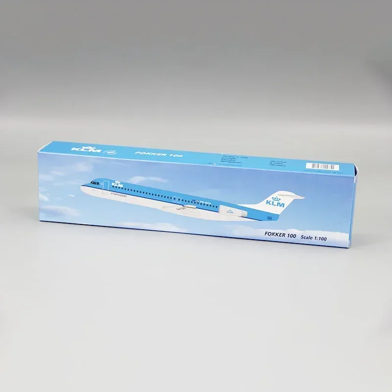 Масштаб 1:100 KLM Fokker FK-100 Airlines, АБС-пластик, модель самолета, игрушка, модель самолета, коллекция, украшение для дисплея, подарки 
Масштаб 1:100 KLM Fokker FK-100 Airlines, АБС-пластик, модель самолета, игрушка, модель самолета, коллекция, украшение для дисплея, подарки