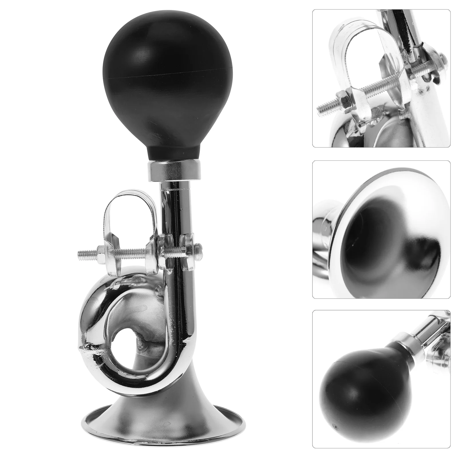 Practical Bike Loud Horn Handlebar Horn Alarm Ring Cycling Bell Alarm Bugle Trumpet
Practical Bike Loud Horn Handlebar Horn Alarm Ring Cycling Bell Alarm Bugle Trumpet