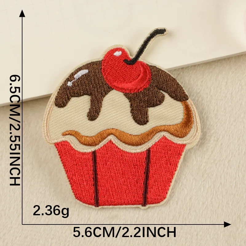 Cake Self-adhesive Iron on Embroidery Patches for DIY Clothing Bags Dress Shoes Jackets T-shirt Jeans Hats
Cake Self-adhesive Iron on Embroidery Patches for DIY Clothing Bags Dress Shoes Jackets T-shirt Jeans Hats