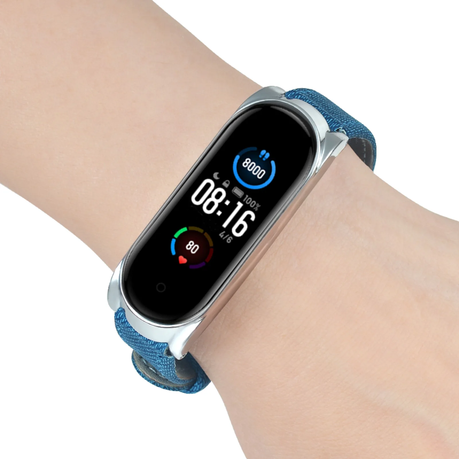 Blue Denim Watch Strap for Women Stylish Wristb Compatible 5 Smart Watches Replaceable Bracelet Adjustable Size High
Blue Denim Watch Strap for Women Stylish Wristb Compatible 5 Smart Watches Replaceable Bracelet Adjustable Size High