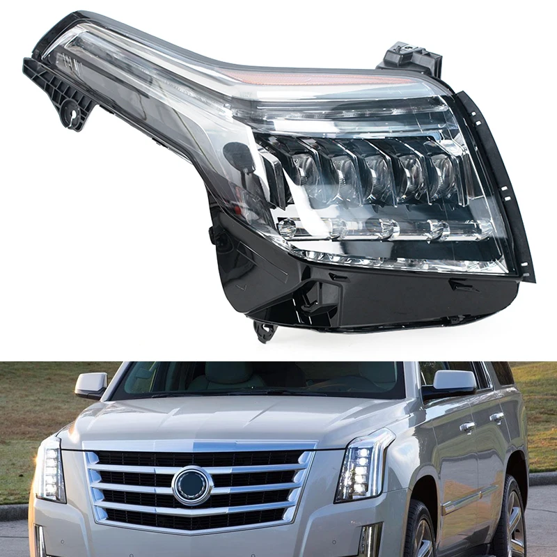 Headlight Accessories For Cadillac Escalade 2015 2016-2020 Car LED Turn Signal Light DRL Head Lamp Assembly 84216044 84580183
Headlight Accessories For Cadillac Escalade 2015 2016-2020 Car LED Turn Signal Light DRL Head Lamp Assembly 84216044 84580183