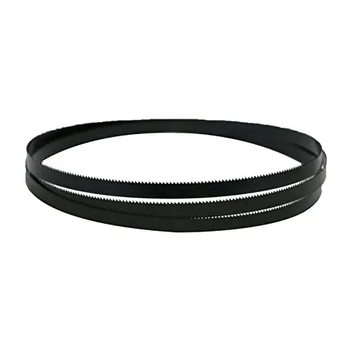 62" x 3/8" x 14 TPI Dark Stone Band Saw Blade, High Carbon Steel, Fine-Cut for 9" Band Saws, Smooth Woodworking
62" x 3/8" x 14 TPI Dark Stone Band Saw Blade, High Carbon Steel, Fine-Cut for 9" Band Saws, Smooth Woodworking