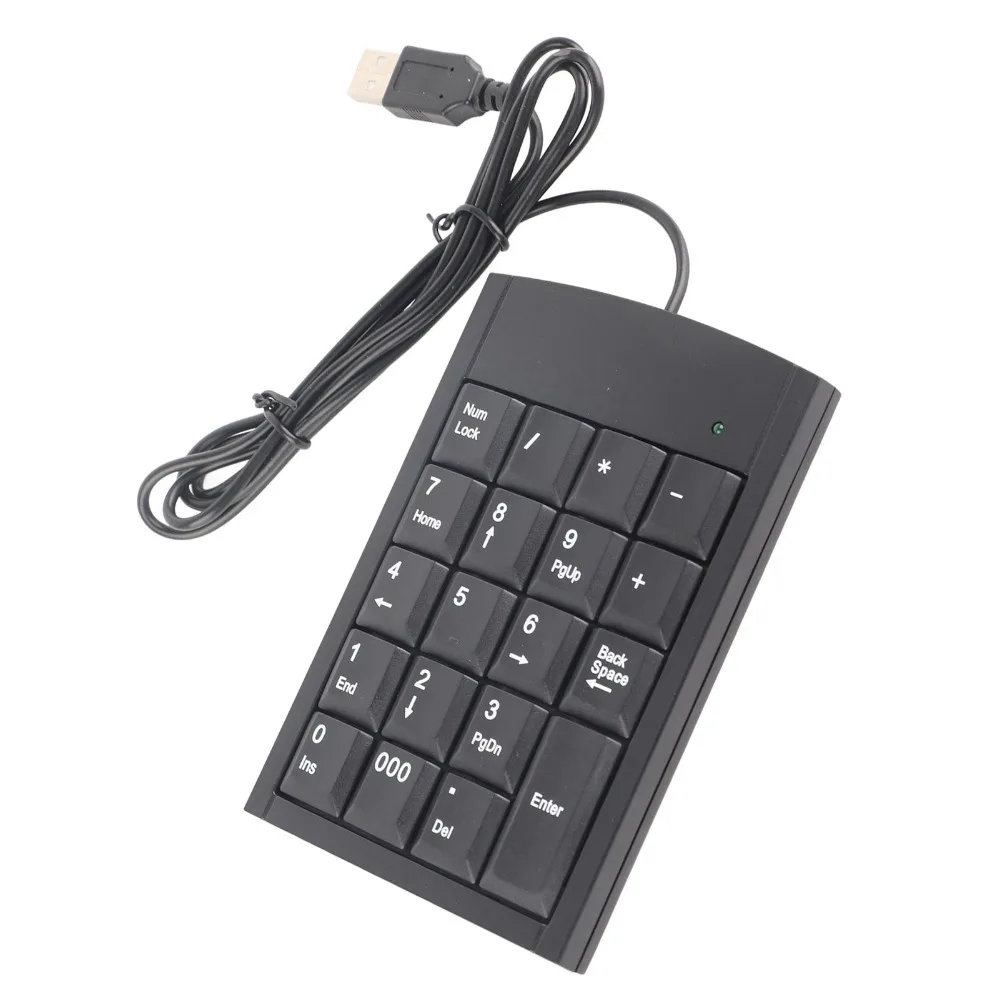 Black 19 Key USB Numeric Keypad Portable Mini Size Numeric Keypad Plug and Play Number Pad Accounting
Black 19 Key USB Numeric Keypad Portable Mini Size Numeric Keypad Plug and Play Number Pad Accounting