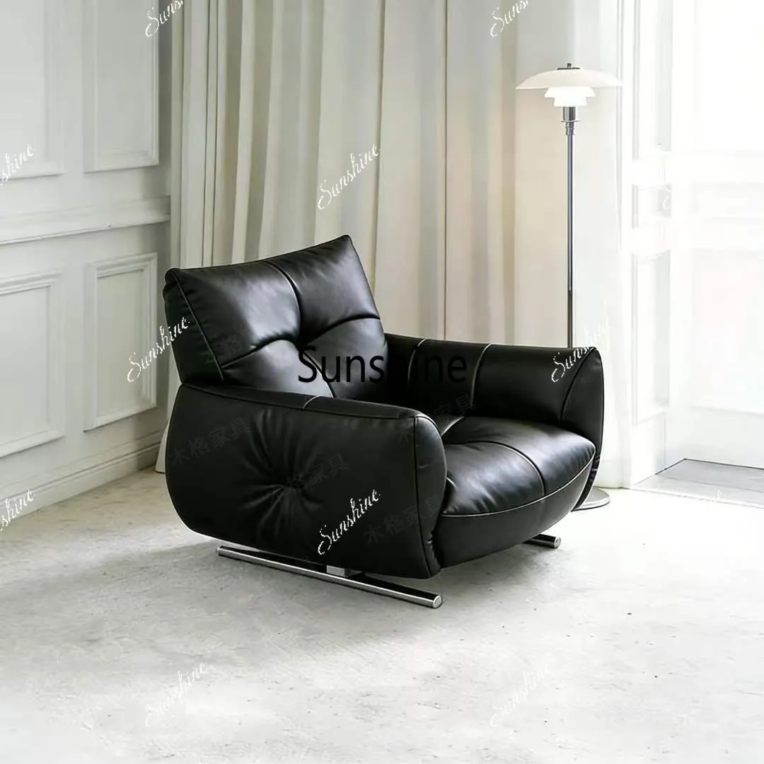 Italian light luxury leisure chair single sofa lazy recliner armchair
Italian light luxury leisure chair single sofa lazy recliner armchair