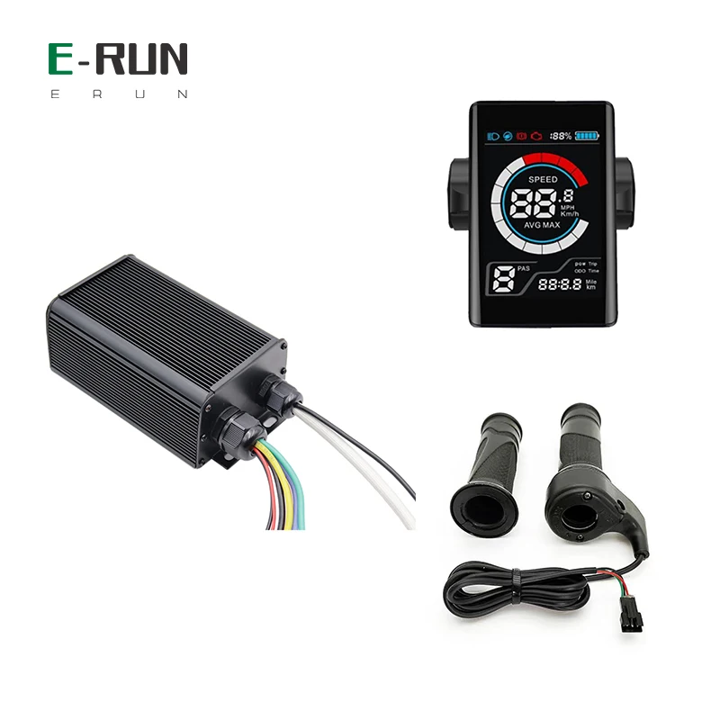 DC SVMC7245 APT 45A Motor Controller Sine Wave With UKS2 Display and ZX01 Throttle For Electric Bicycle Motorcycle
DC SVMC7245 APT 45A Motor Controller Sine Wave With UKS2 Display and ZX01 Throttle For Electric Bicycle Motorcycle