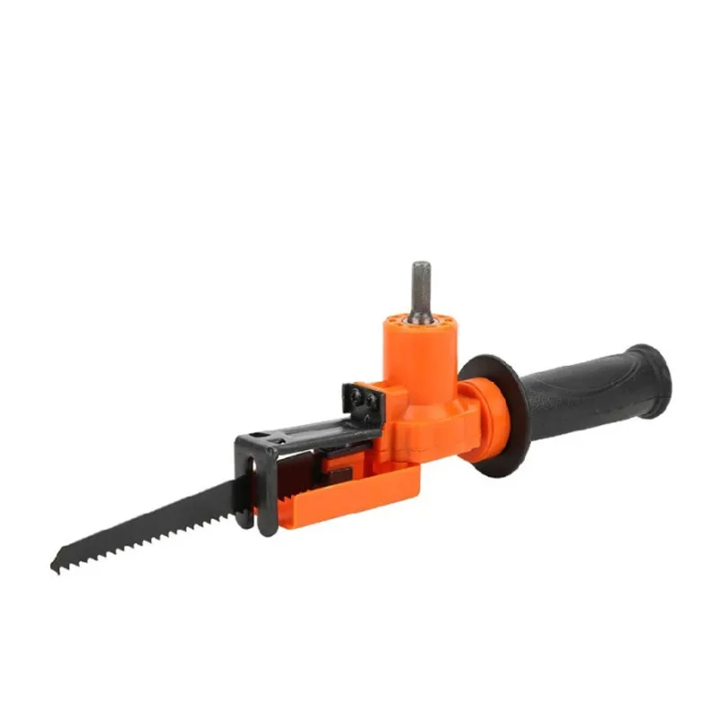 Portable Reciprocating Saw Adapter Electric drill modified chainsaw Curve Saw Power Tool for Wood PVC Steel Pipe Cutting
Portable Reciprocating Saw Adapter Electric drill modified chainsaw Curve Saw Power Tool for Wood PVC Steel Pipe Cutting