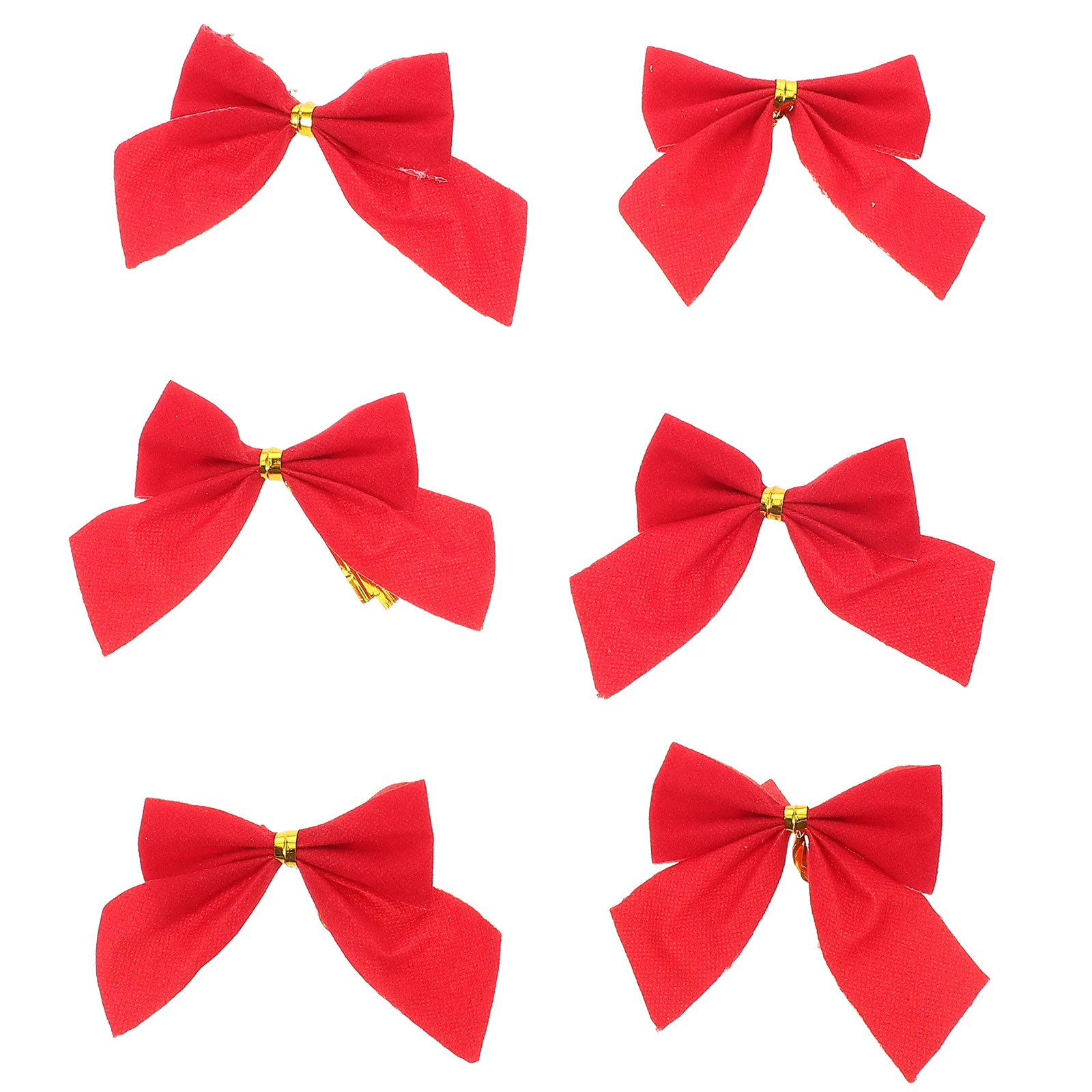 12pcs Christmas Ornaments Bowknot Decorations 5x6cm Red Color Christmas Bowknot Festive Xmas DIY Party Holiday
12pcs Christmas Ornaments Bowknot Decorations 5x6cm Red Color Christmas Bowknot Festive Xmas DIY Party Holiday