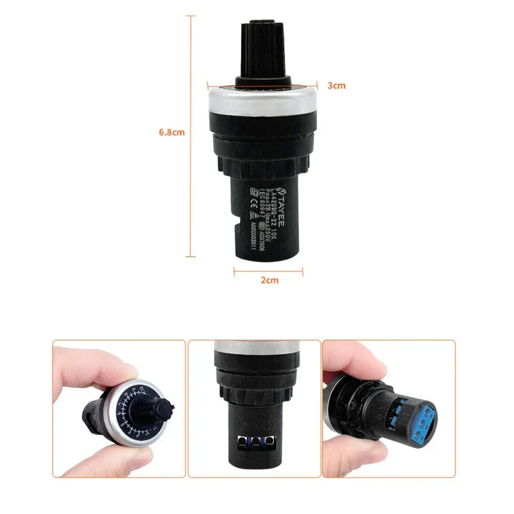 Potentiometer Analog Resistor -40-60 (°C) Adjustable Analog Adjustable Resistor Analog Resistor Automotive Sensor
Potentiometer Analog Resistor -40-60 (°C) Adjustable Analog Adjustable Resistor Analog Resistor Automotive Sensor