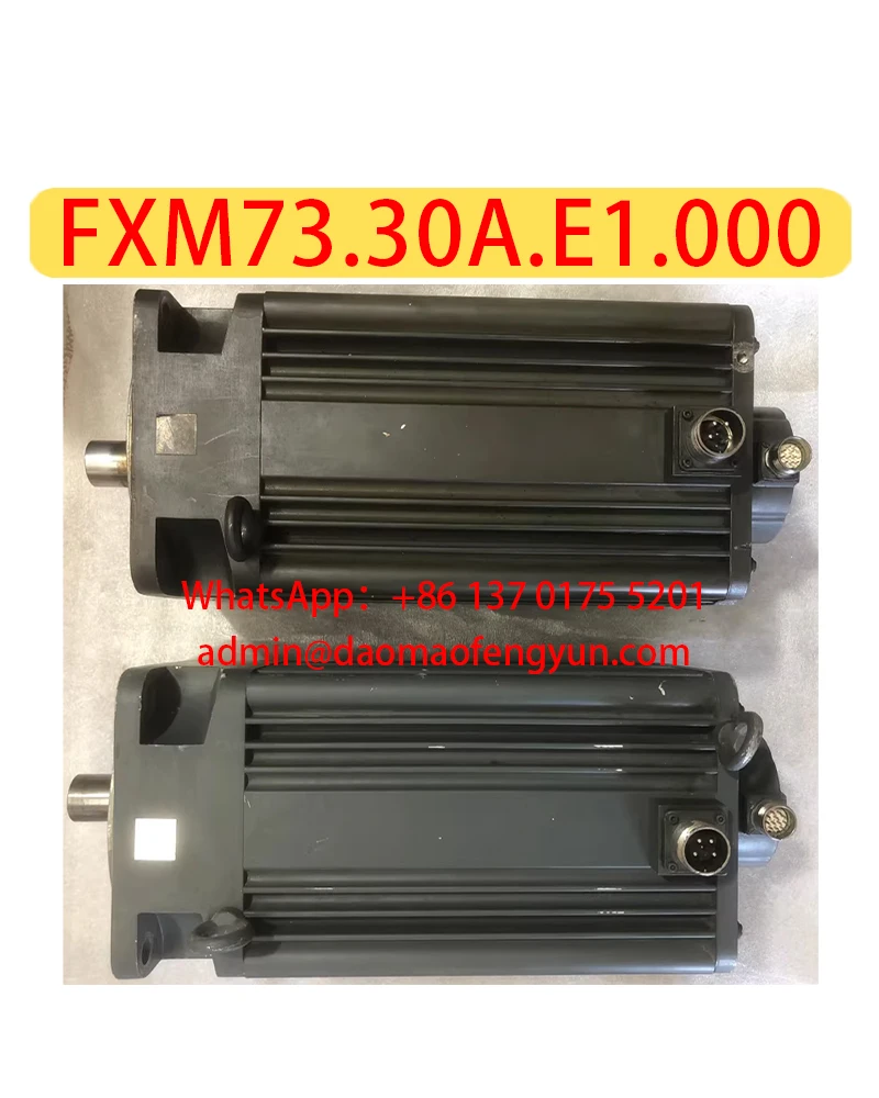FXM73.30A.E1.000 Used Servo Motors,Arrange for Shipment After Passing the Test,Fast shipping
FXM73.30A.E1.000 Used Servo Motors,Arrange for Shipment After Passing the Test,Fast shipping