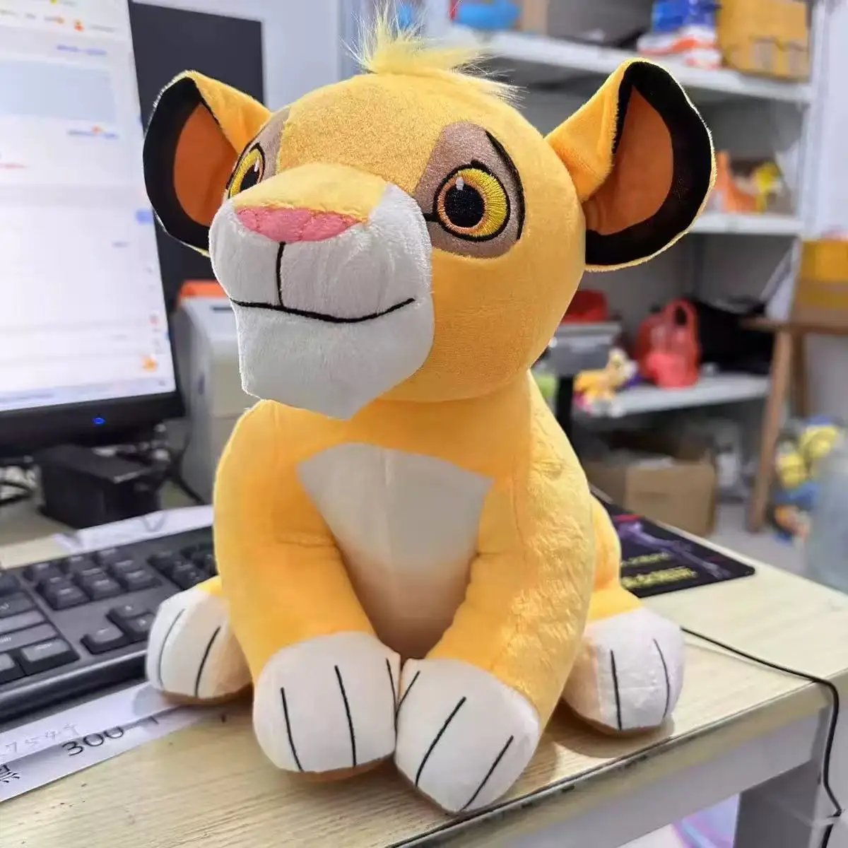 Новая горячая распродажа: плюшевая игрушка Disney, 30 см, Маленький Симба из «Короля Льва», 11,8 дюймов, мягкая милая кукла, подарок на день рождения для мальчиков и девочек
Новая горячая распродажа: плюшевая игрушка Disney, 30 см, Маленький Симба из «Короля Льва», 11,8 дюймов, мягкая милая кукла, подарок на день рождения для мальчиков и девочек