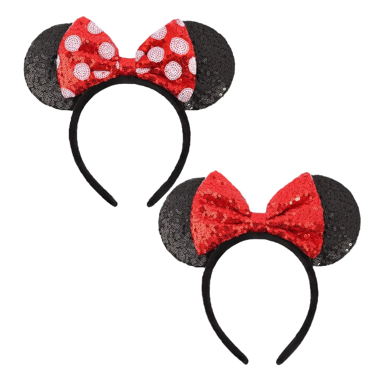2pcs Mouse Ear Bow Headband Children Performance Decoration Minnie Mouse Hairband Party Park Wear Hairpin Hair Hoop Perfect Gift
2pcs Mouse Ear Bow Headband Children Performance Decoration Minnie Mouse Hairband Party Park Wear Hairpin Hair Hoop Perfect Gift
