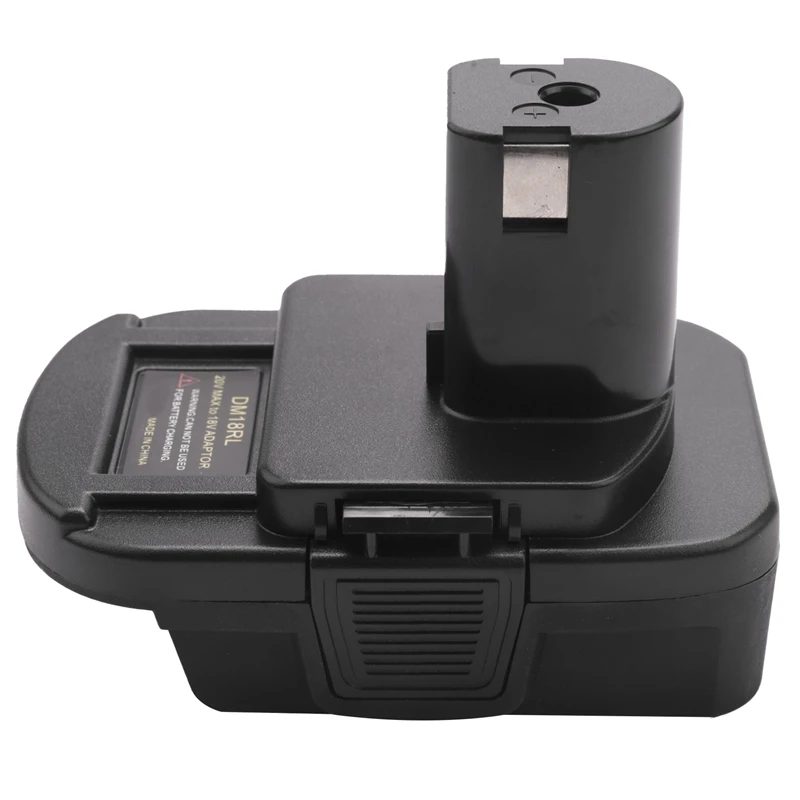 Dm18rl Lithium Battery Convertor Adapter For Ryobi 20V/18V P108 Abp1801 Li-Ion Battery
Dm18rl Lithium Battery Convertor Adapter For Ryobi 20V/18V P108 Abp1801 Li-Ion Battery
