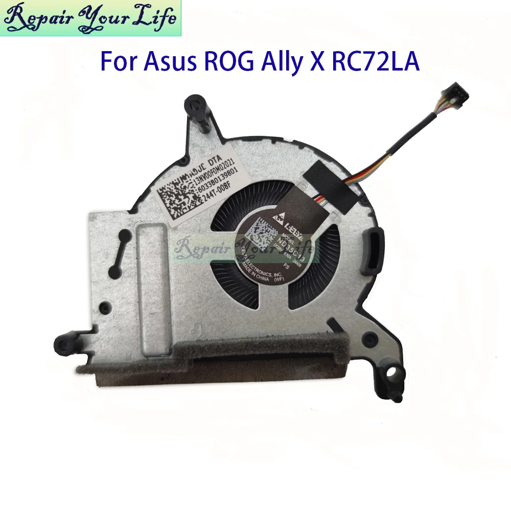Охлаждающий вентилятор для Asus ROG Ally X RC72LA 2024, ручная консоль, детали для ПК, кулер 13NV00F0M02021 13NV00F0M03011 ND35C14 ND35C13-24A08
Охлаждающий вентилятор для Asus ROG Ally X RC72LA 2024, ручная консоль, детали для ПК, кулер 13NV00F0M02021 13NV00F0M03011 ND35C14 ND35C13-24A08