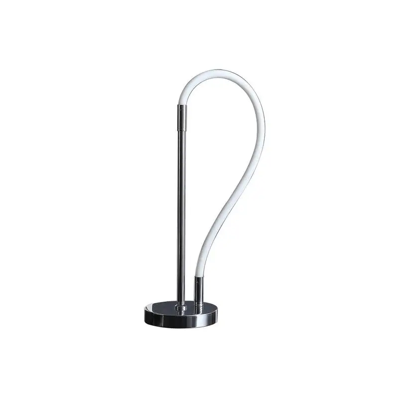 20.25" LED Tube Table Lamp with Magnetic Ends, Contemporary Chrome Silver Design
20.25" LED Tube Table Lamp with Magnetic Ends, Contemporary Chrome Silver Design