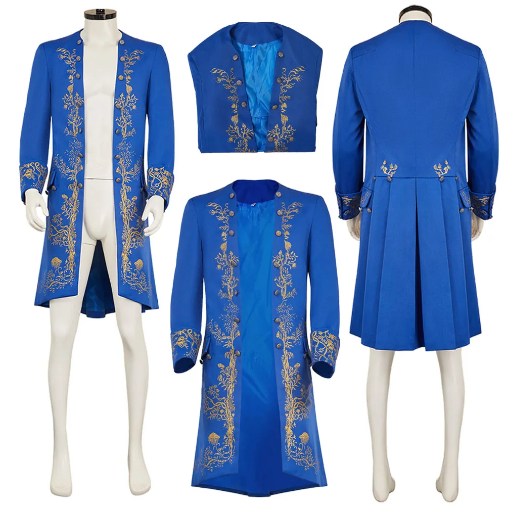 Medieval Victorian Court Coat Hallowmas Party Disguise Outfits Party Uniform Carnival Role Play Prop Costume Accessories
Medieval Victorian Court Coat Hallowmas Party Disguise Outfits Party Uniform Carnival Role Play Prop Costume Accessories