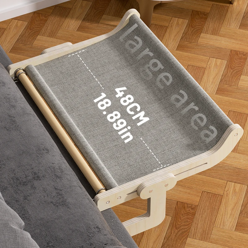 High Quality Cat Hammock Hanging Beds Wooden Luxury Wall Mounted Cat Window Bed Indoor
High Quality Cat Hammock Hanging Beds Wooden Luxury Wall Mounted Cat Window Bed Indoor